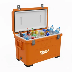 700L Ice Chest + Ice