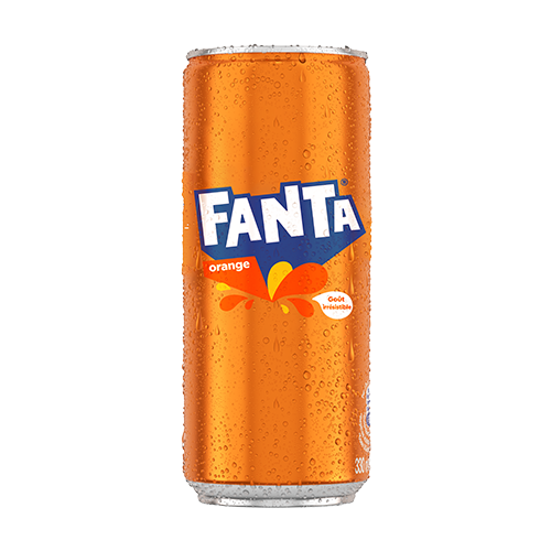 Fanta Orange 330ml Cans (Pack of 24)