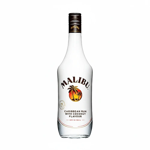 Malibu Carribean White Rum 1L