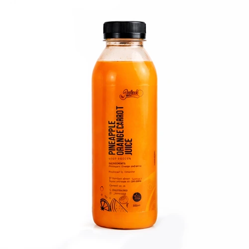 JuicedUp Fresh Juice 300ml PET (Pack of 6) - Pineapple Orange Carrot